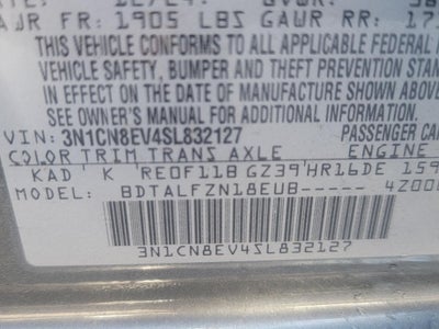 2025 Nissan Versa 1.6 SV