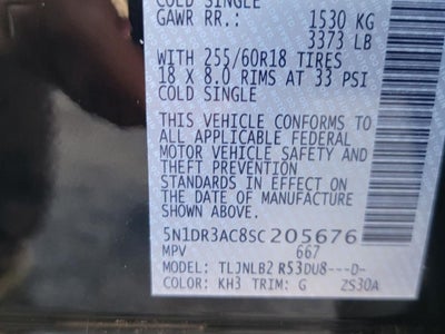 2025 Nissan Pathfinder S