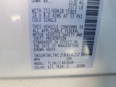 2024 Nissan Pathfinder SV