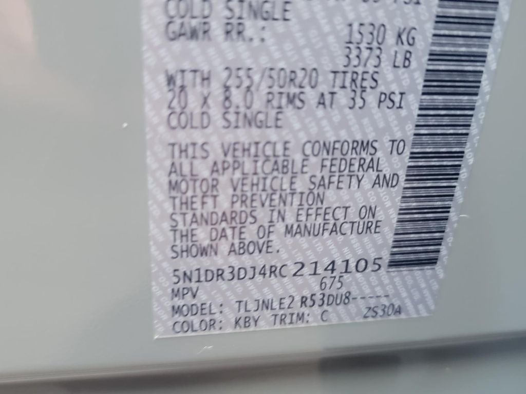 2024 Nissan Pathfinder Platinum