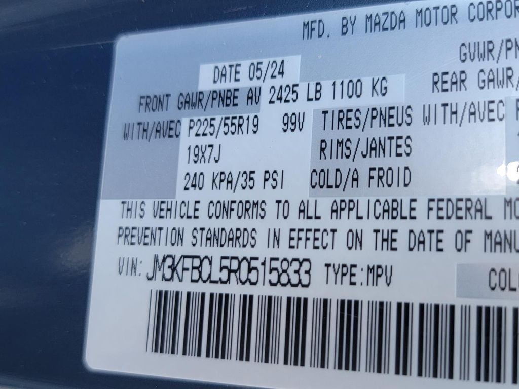 2024 Mazda Mazda CX-5 2.5 S Carbon Edition