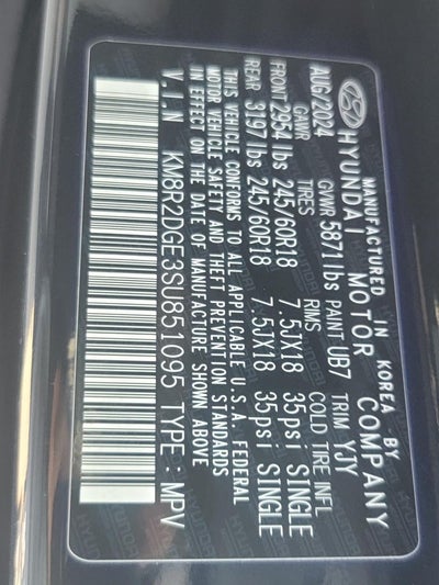 2025 Hyundai PALISADE SEL