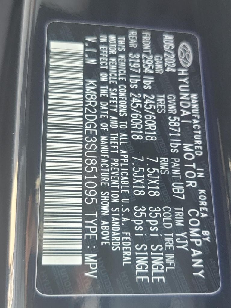 2025 Hyundai PALISADE SEL