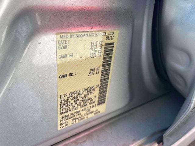 2017 Nissan Altima 2.5 S