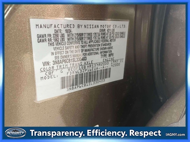 2025 Nissan Kicks SV