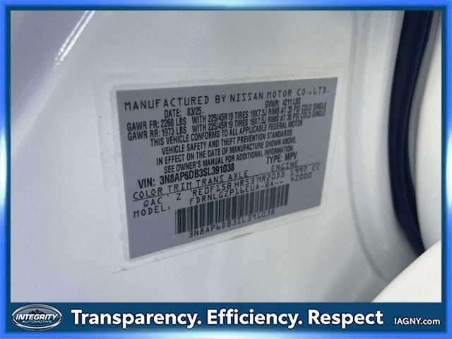 2025 Nissan Kicks SR