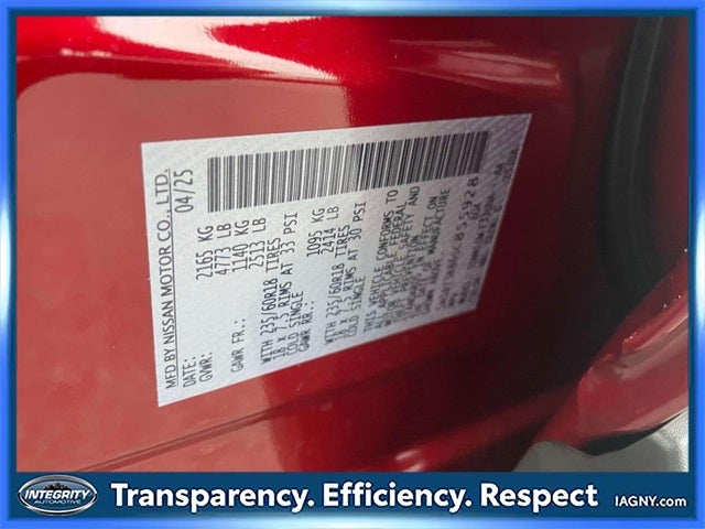 2025 Nissan Rogue SV