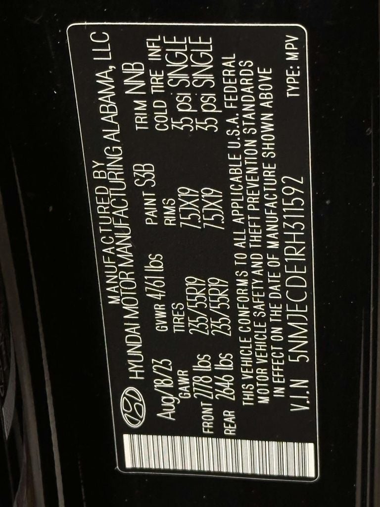 2024 Hyundai TUCSON Limited
