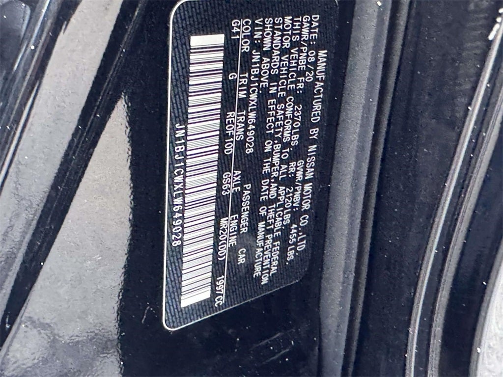 2020 Nissan Rogue Sport S