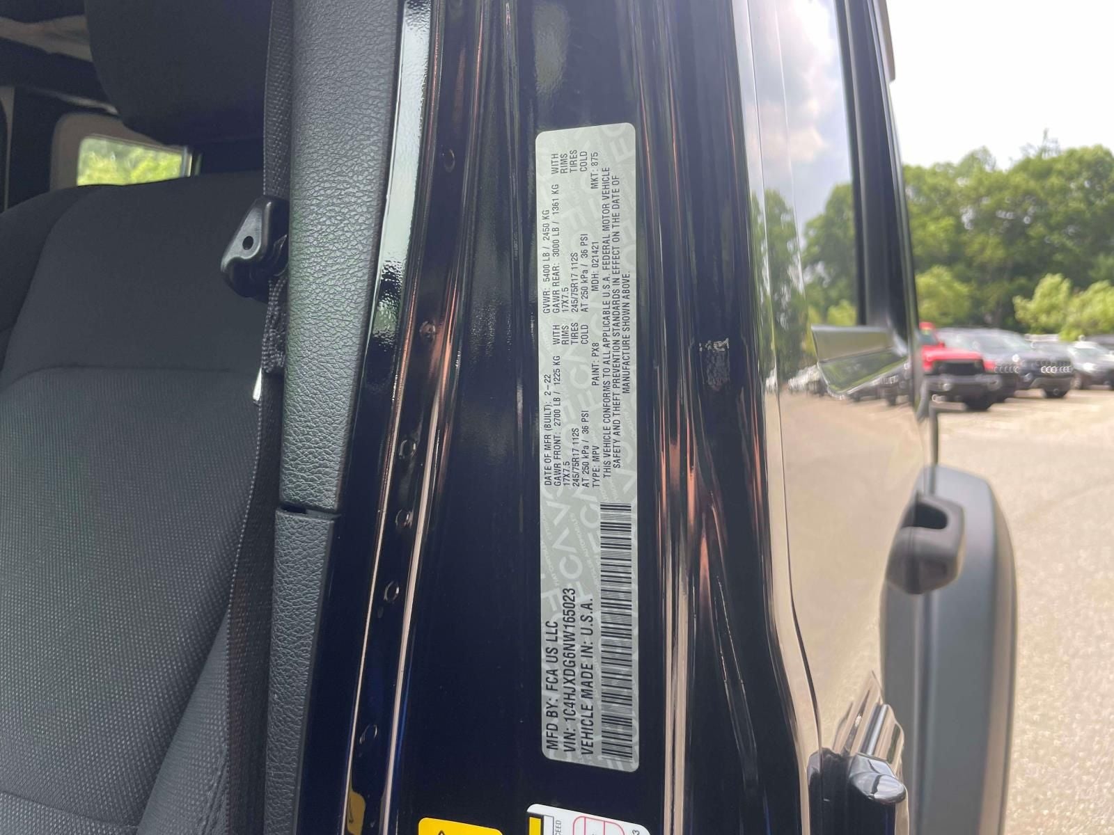 2022 Jeep Wrangler Unlimited Sport S