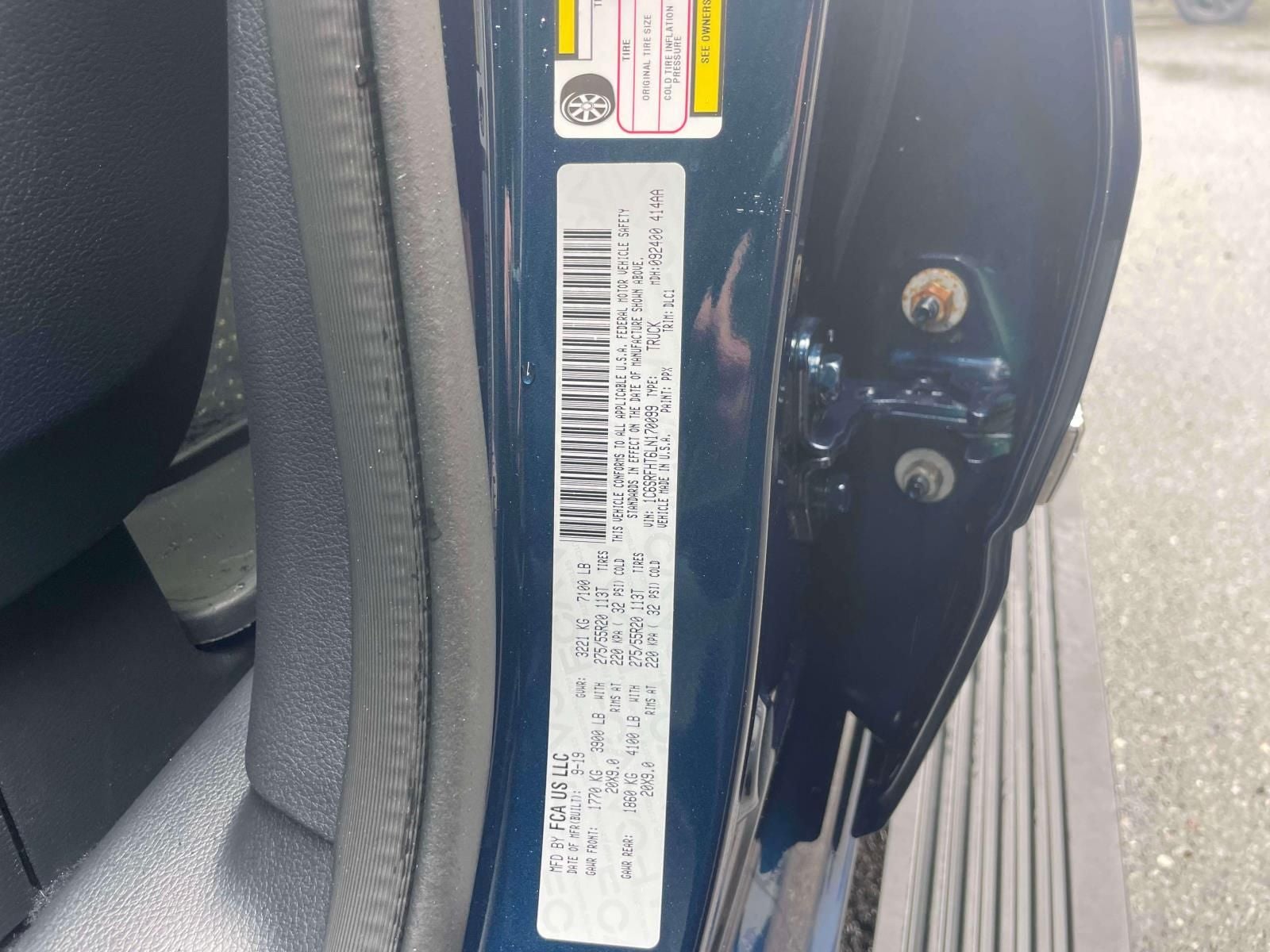 2020 RAM 1500 Limited Crew Cab 4x4 5'7' Box