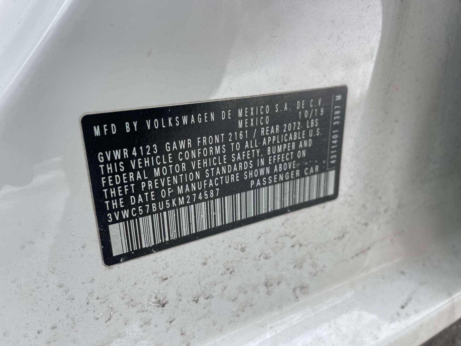 2019 Volkswagen Jetta 1.4T SE