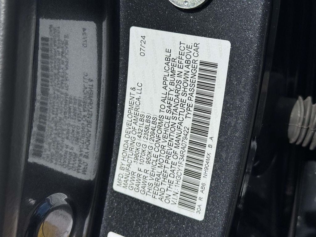 2024 Honda Accord EX