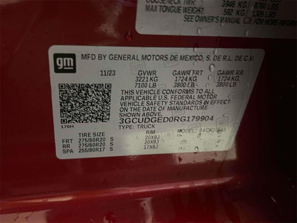 2024 Chevrolet Silverado 1500 LTZ