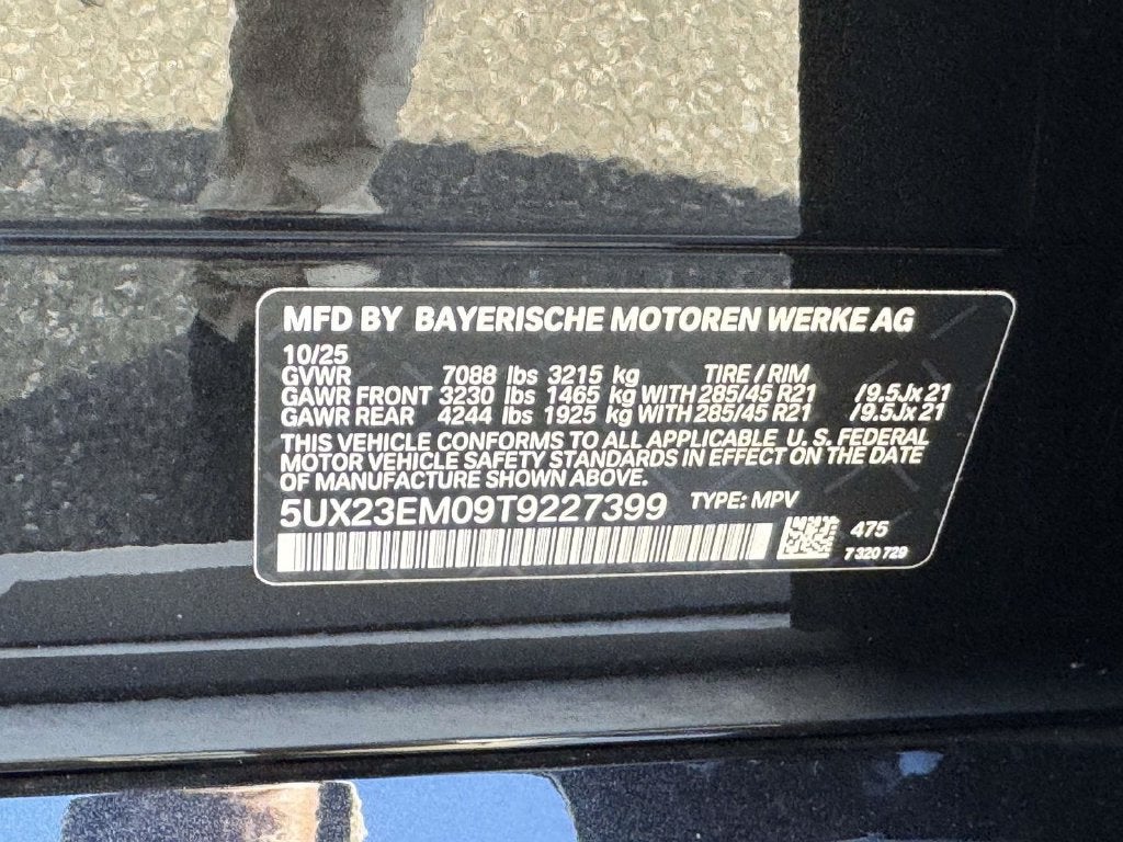 2026 BMW X7 xDrive40i