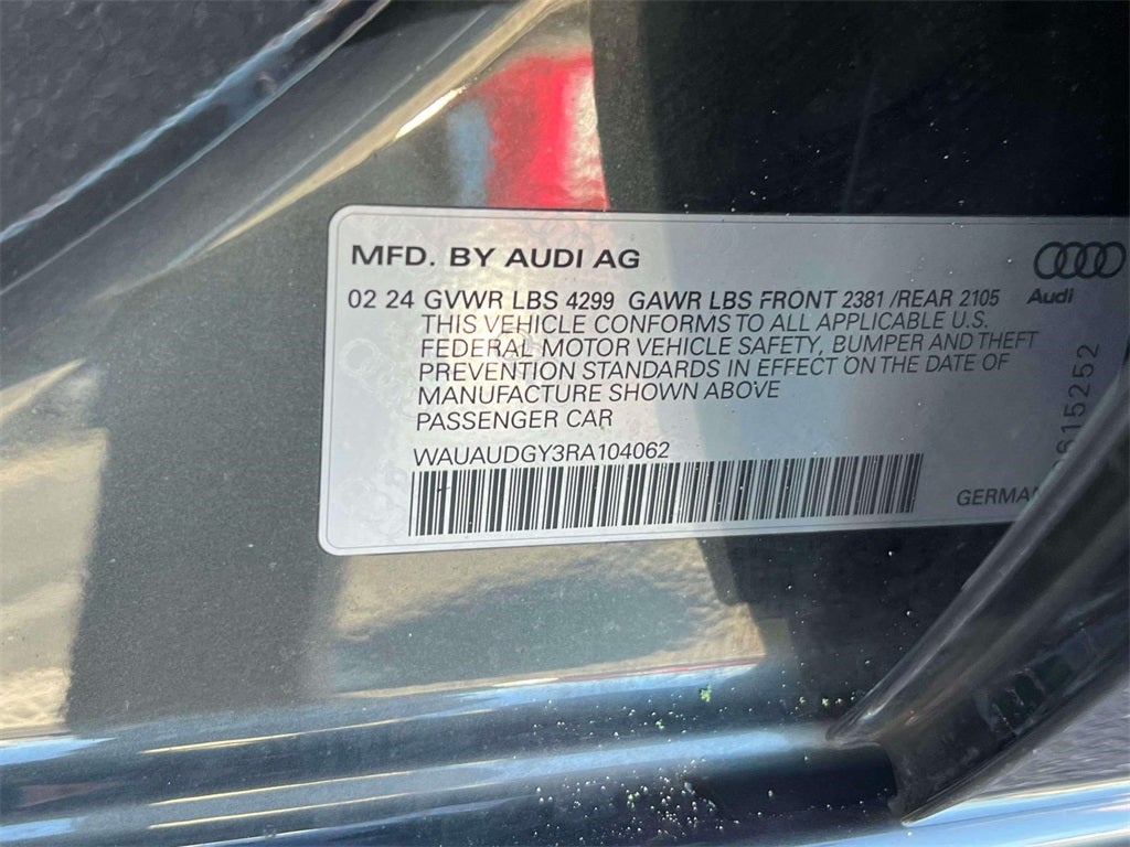 2024 Audi A3 40 Premium FrontTrak