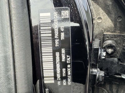 2019 Alfa Romeo Giulia Ti Sport