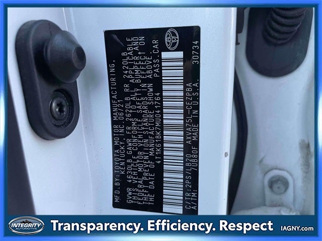 2021 Toyota Camry XSE