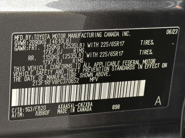 2023 Toyota RAV4 LE