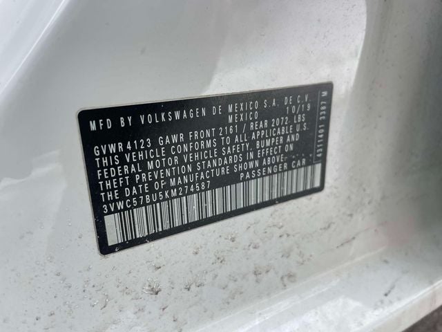 2019 Volkswagen Jetta 1.4T SE