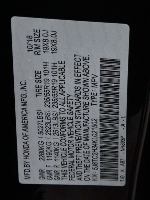 2019 Acura RDX Base SH-AWD