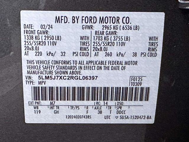 2024 Lincoln Aviator Reserve