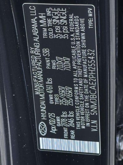 2023 Hyundai TUCSON SEL