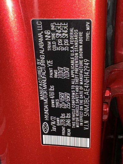 2022 Hyundai TUCSON SEL