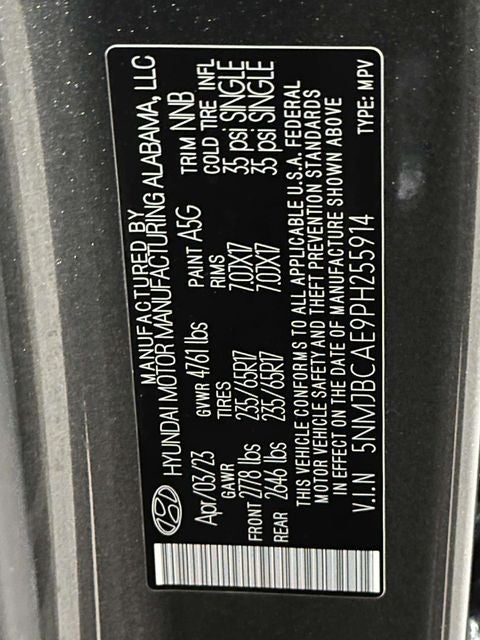 2023 Hyundai TUCSON SEL