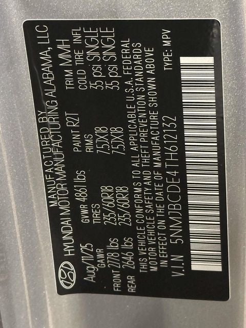 2026 Hyundai TUCSON SEL