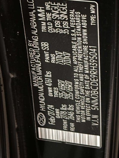 2024 Hyundai TUCSON SEL