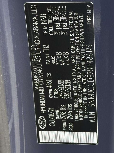 2025 Hyundai TUCSON SEL Convenience