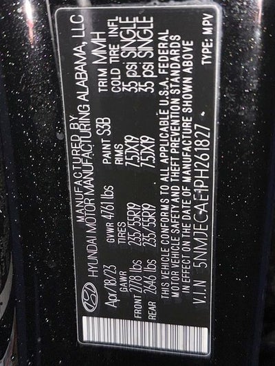 2023 Hyundai TUCSON Limited