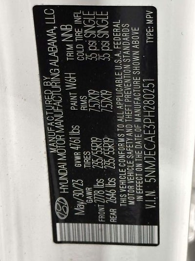 2023 Hyundai TUCSON Limited