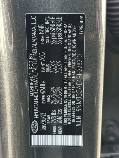 2023 Hyundai TUCSON Limited