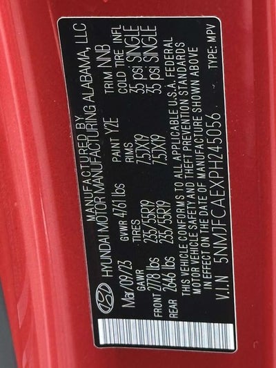 2023 Hyundai TUCSON SEL CONVENIENCE