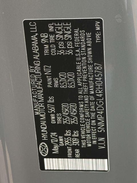 2024 Hyundai SANTA FE Limited