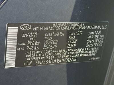 2023 Hyundai SANTA FE HYBRID SEL Premium