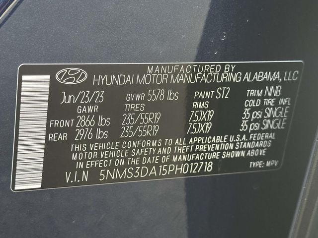 2023 Hyundai SANTA FE HYBRID SEL Premium
