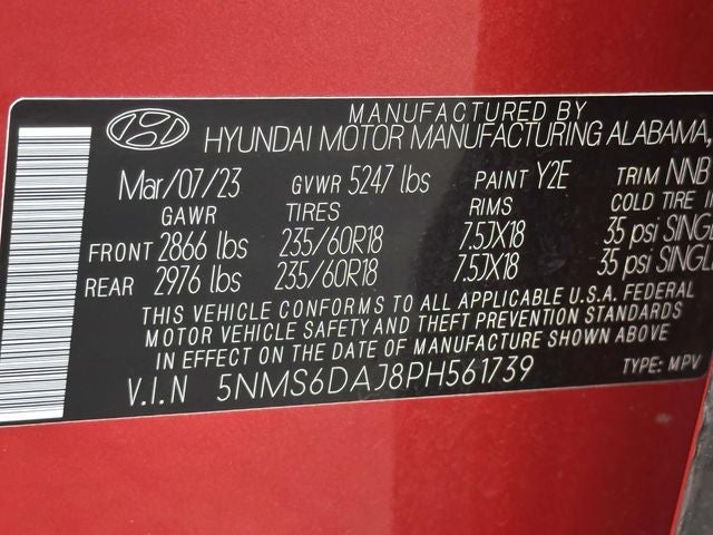 2023 Hyundai SANTA FE XRT