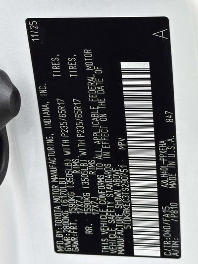 2026 Toyota Sienna Mobility LE 8 Passenger