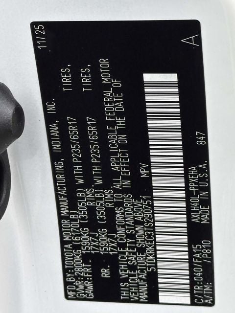 2026 Toyota Sienna Mobility LE 8 Passenger