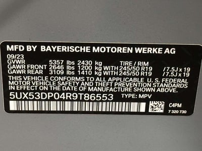 2024 BMW X3 xDrive30i