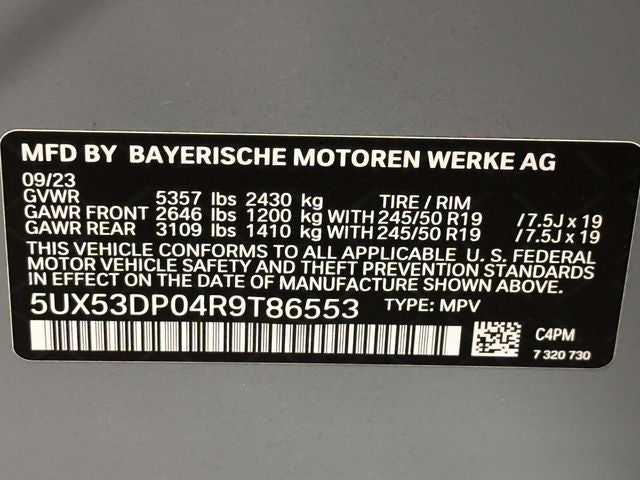 2024 BMW X3 xDrive30i