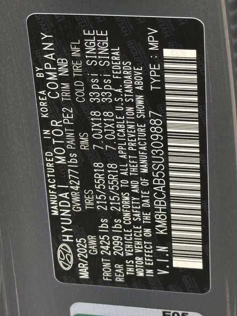 2025 Hyundai KONA SEL