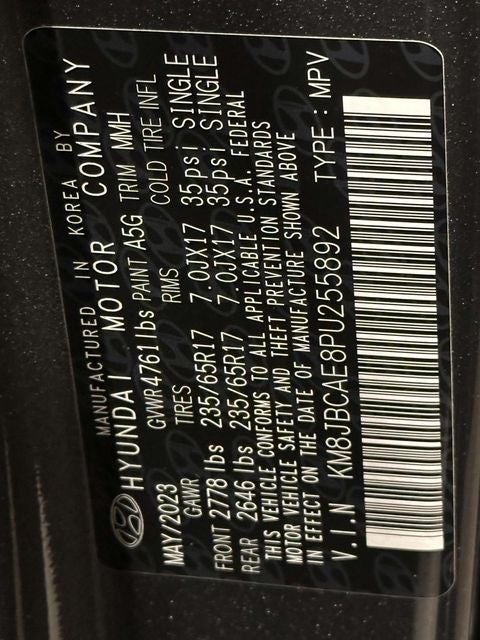 2023 Hyundai TUCSON SEL