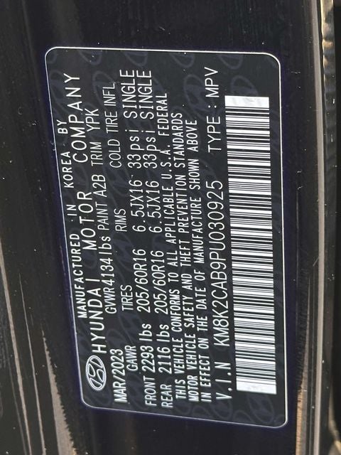 2023 Hyundai KONA SE