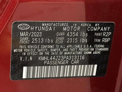 2023 Hyundai SONATA SEL Plus