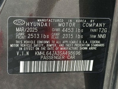 2025 Hyundai SONATA SEL