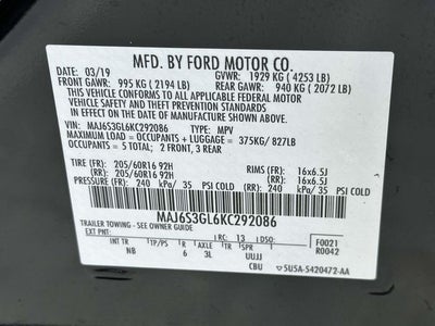 2019 Ford EcoSport SE